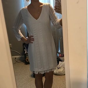 Lilly Pulitzer Seminole White Lace Dress