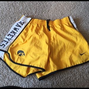 DRI-FIT Nike Iowa Hawkeyes running shorts
