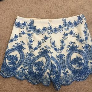 Lace shorts