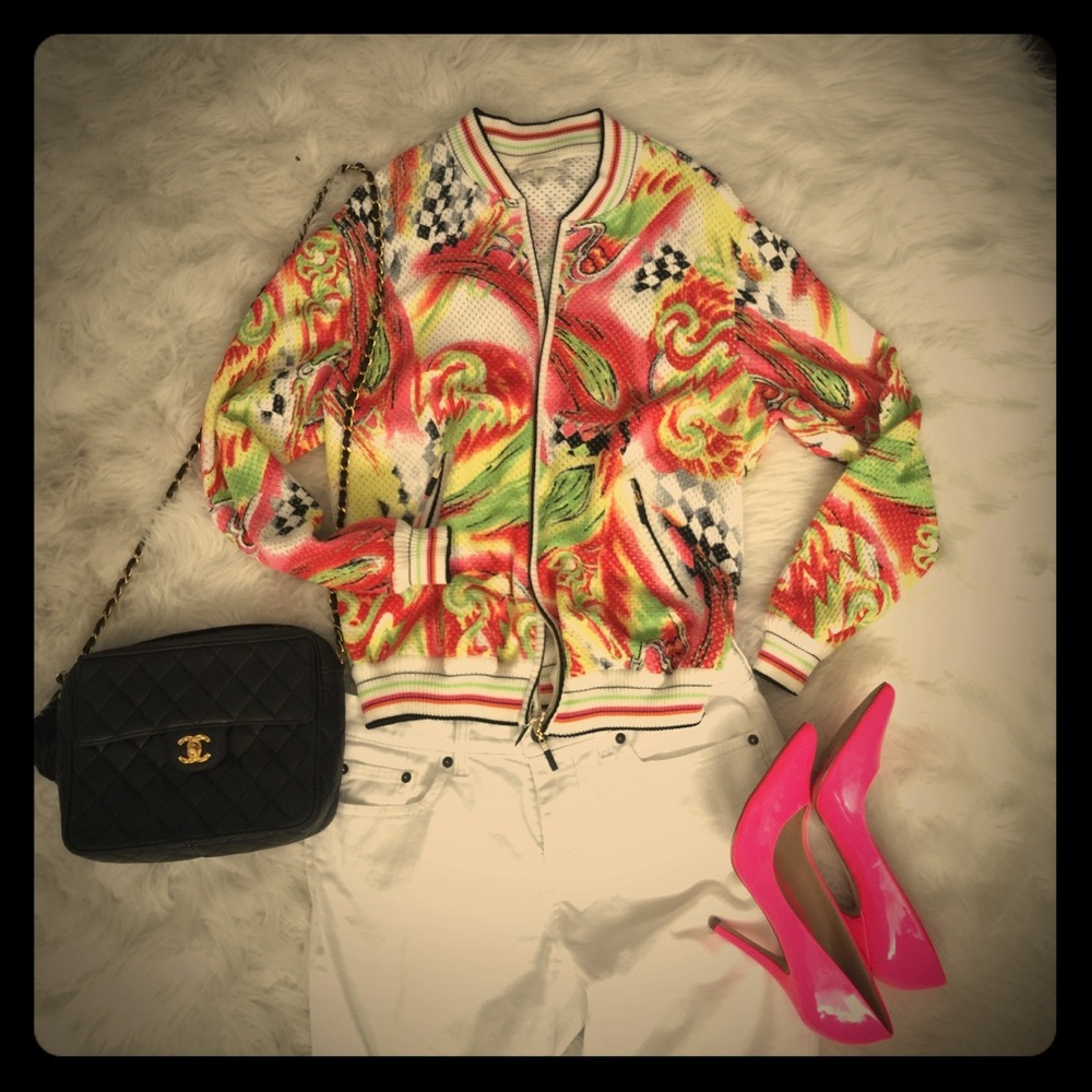 Escada bomber jacket super original!