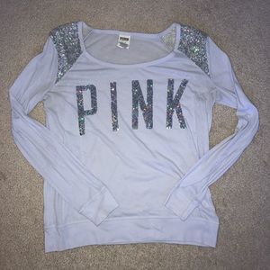 Sequins light purple long sleeve