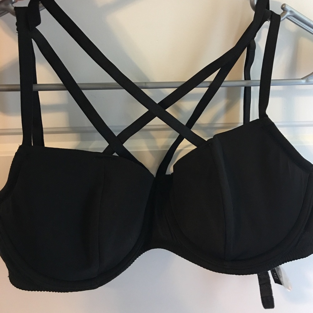Black bralette