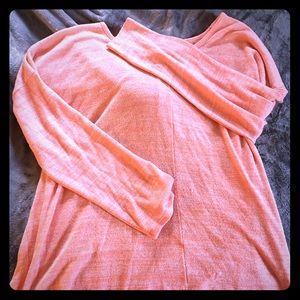 Melon Colored Spring Sweater 🌷☀️