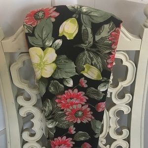 Floral one size lularoe leggings