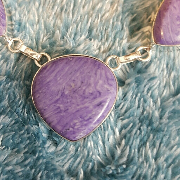 From India. Natural stone necklace. - Picture 2 of 4