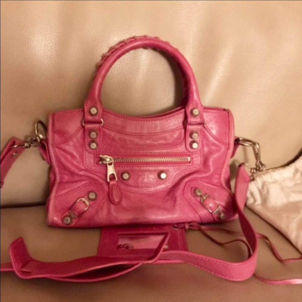 Balenciaga motocross giant 12 mini city bag