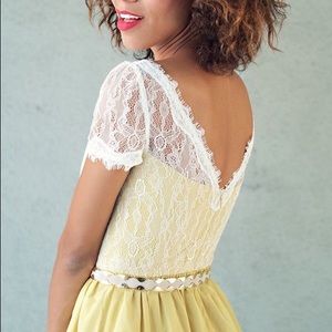🎉SALE!🎉 BHLDN Anthropologie Sorbetto Lace Dress