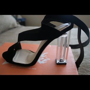Ankle wrap heels