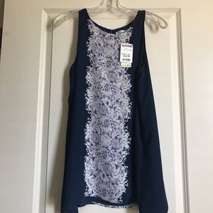 NWT!Max studio. Size small floral tank top