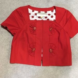 Leifsdottir Crop Blazer with bow