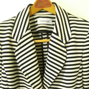 Black & Ivory Blazer, Calvin Klein