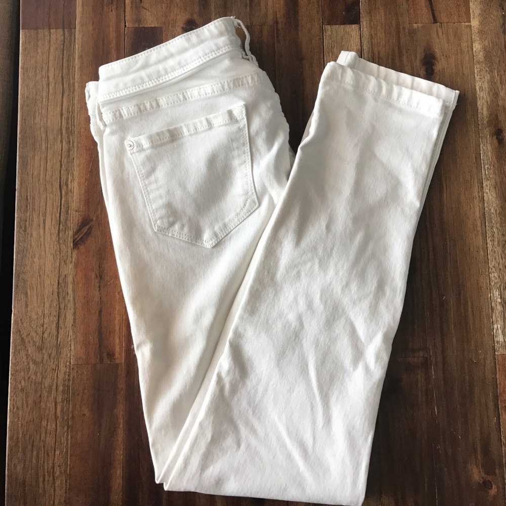 Kensie jeans white ankle biter size 29