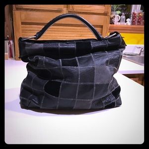 Lucky Black & Grey handbag/purse
