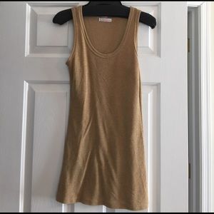 Gold tank top from Nordstrom
