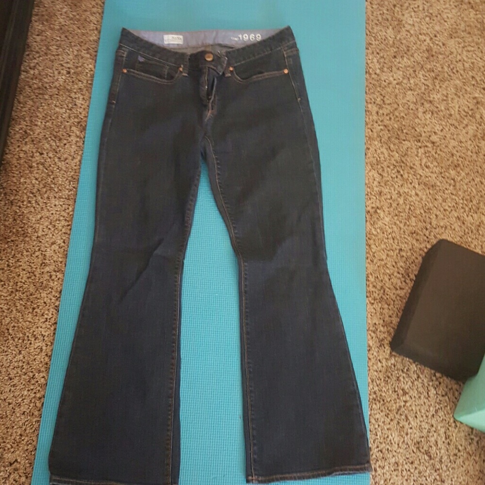 Gap 1969 dark denim curvy jean