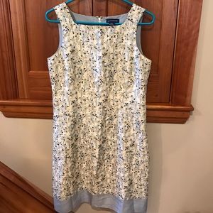 Ann Taylor sleeveless silk dress