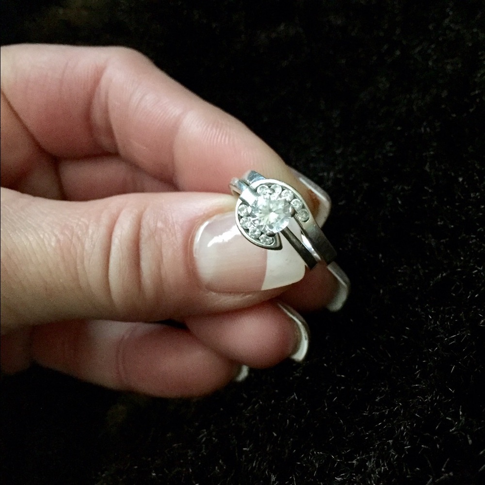 925 Sterling and Czech rings