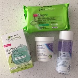 ⭐️SOLD⭐️Almay and Garnier facial care bundle
