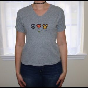 Peace, Love, Mickey Tee