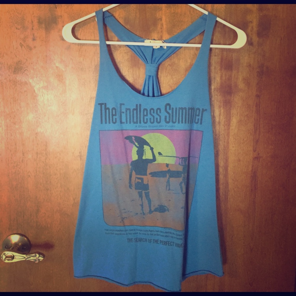 Endless summer racerback tank