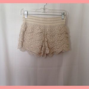 Brand New Never Worn Lacey Shorts