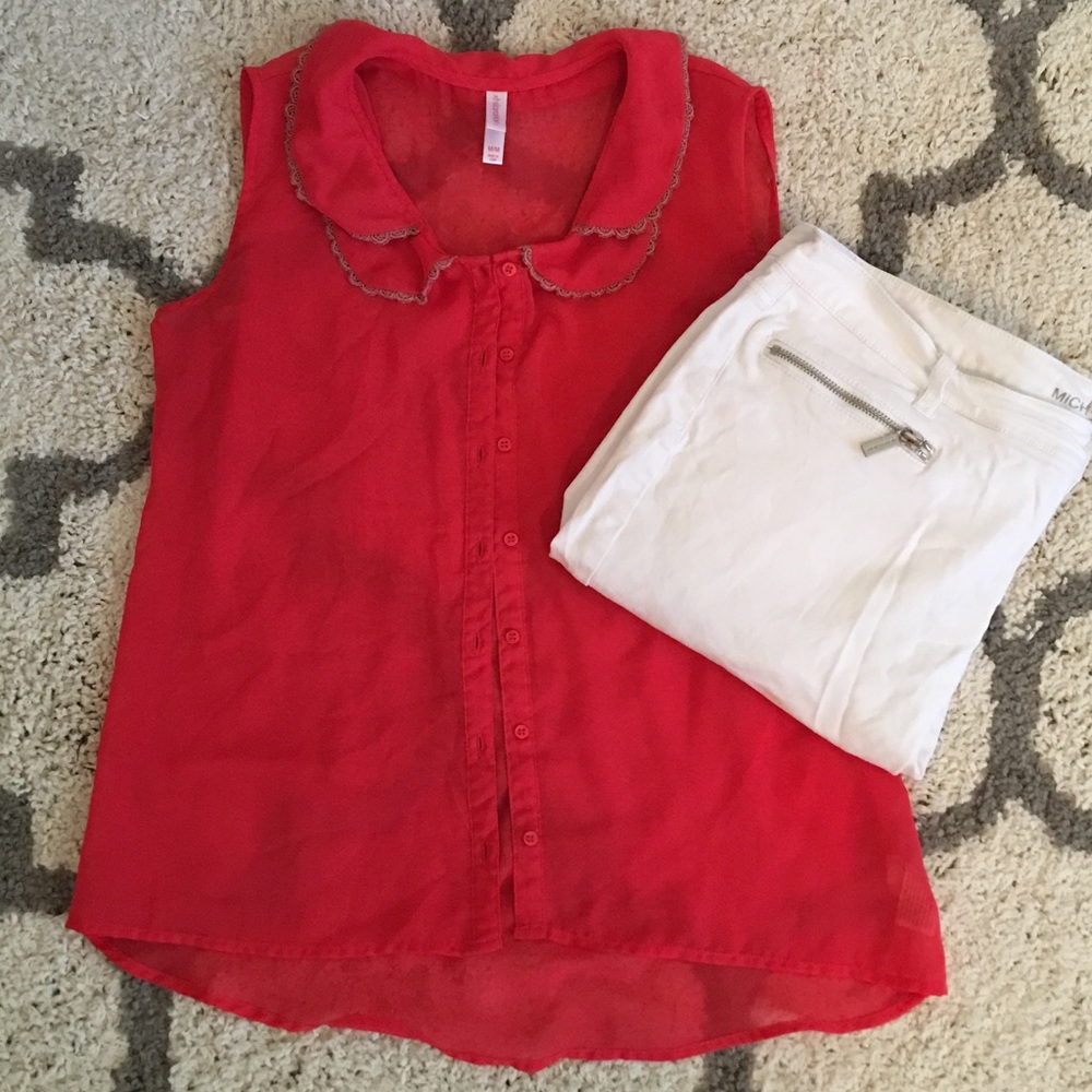 Xhilaration Sheer Tank