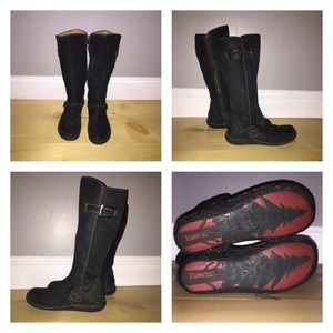BORN leather boots 7 1/2