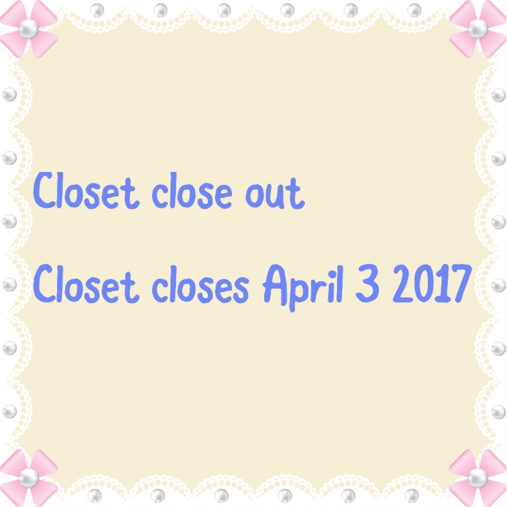 Closet close out