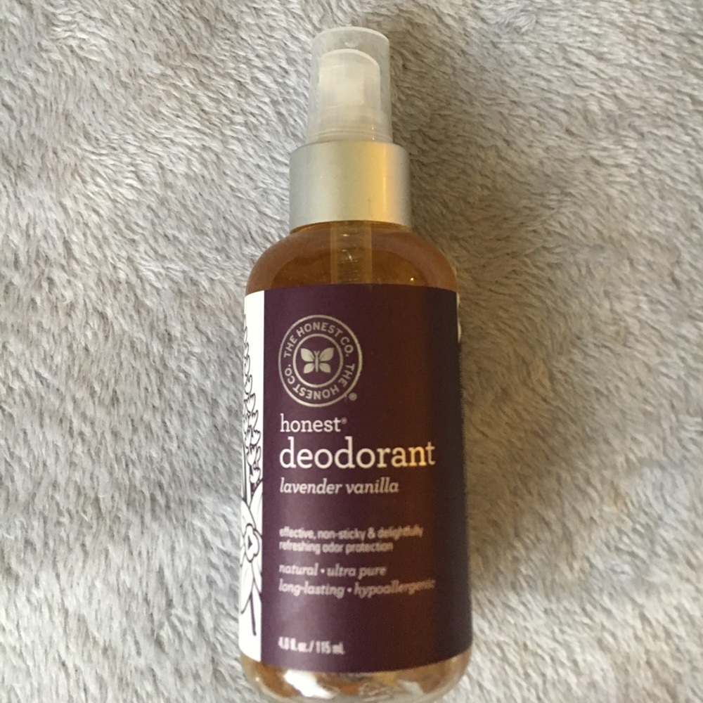 honest Co deodorant spray