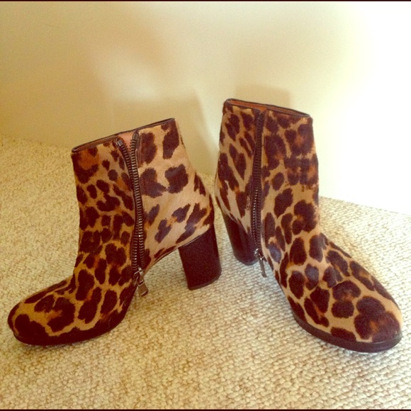 madewell leopard booties