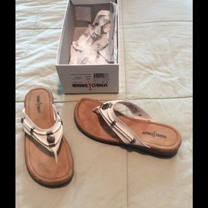 Minnetonka thong sandals