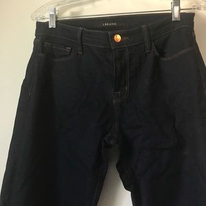 J Brand dark denim stretch skinny jeans