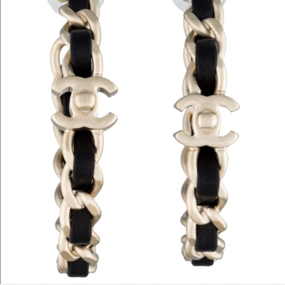 Chanel Hoop Earrings