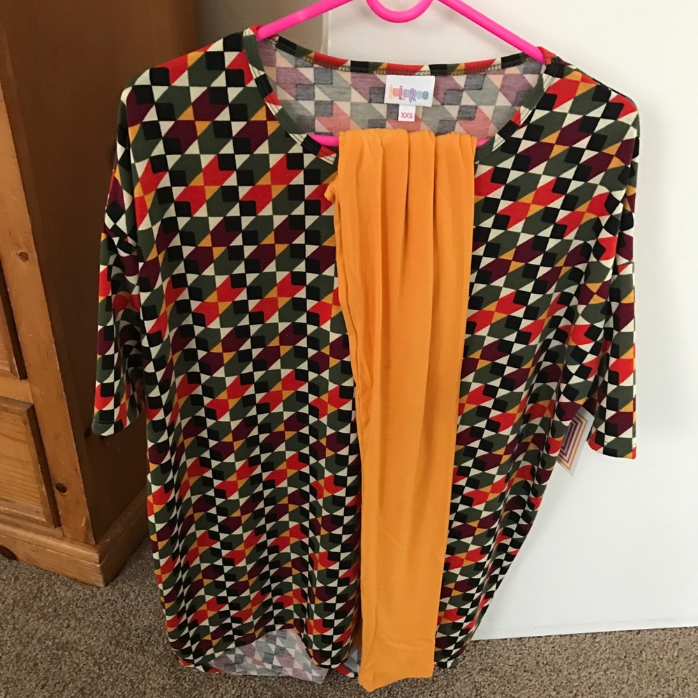 LuLaRoe xxs Irma and OS leggings
