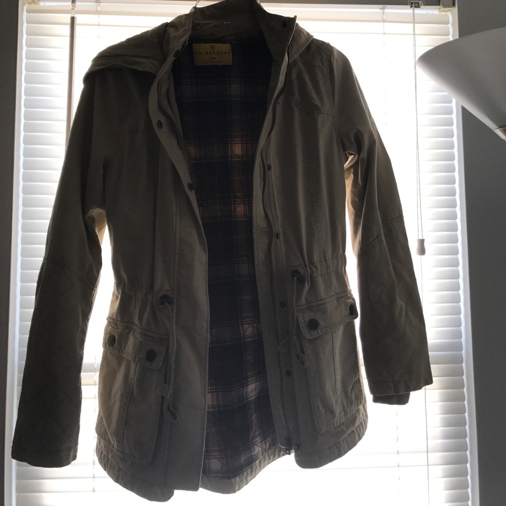 Aeropostale tan coat