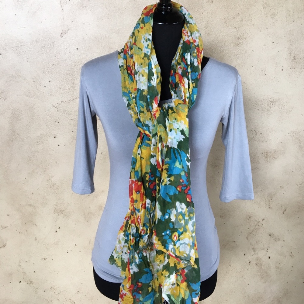 Bindya New York Floral Scarf
