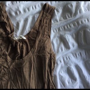 Tan tank tops