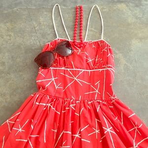 Girls from Savoy {Anthro} Asterisk Sundress