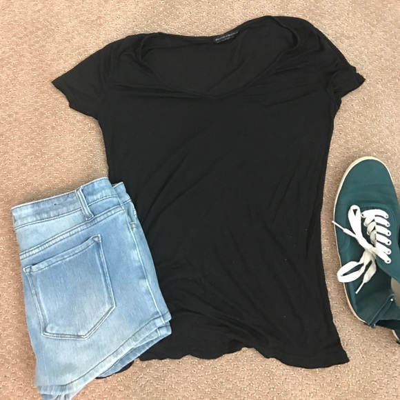 Brandy Melville black v neck - Picture 1 of 4