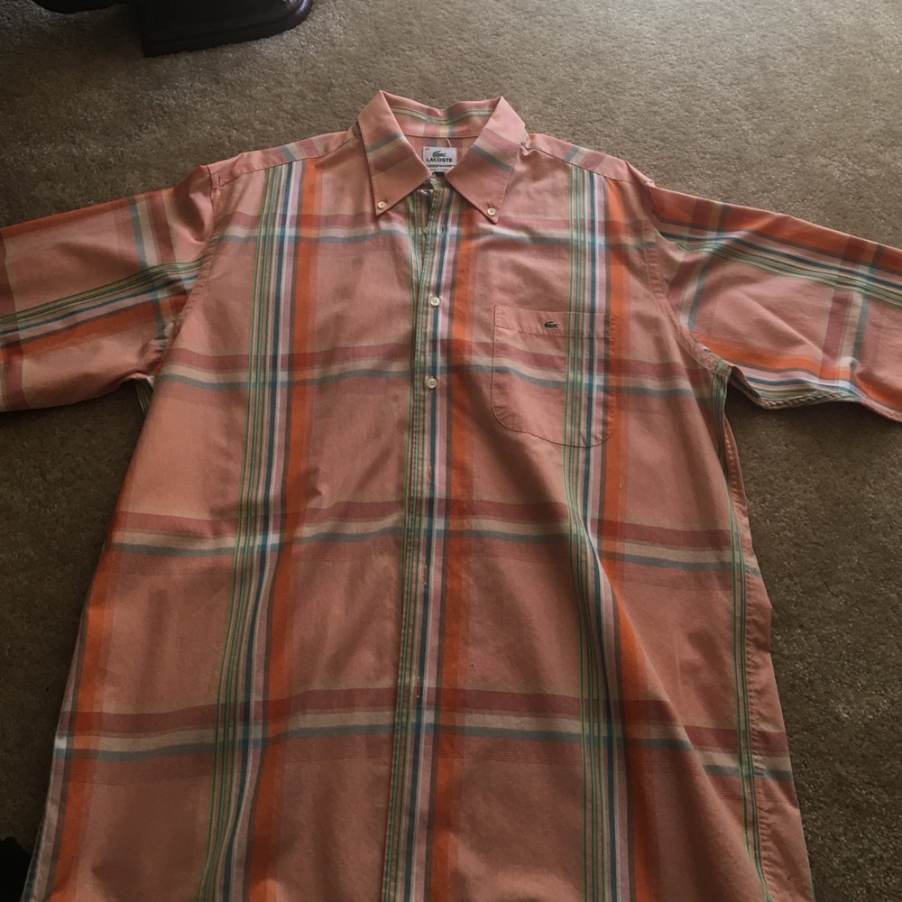 Lacoste long sleeve button up