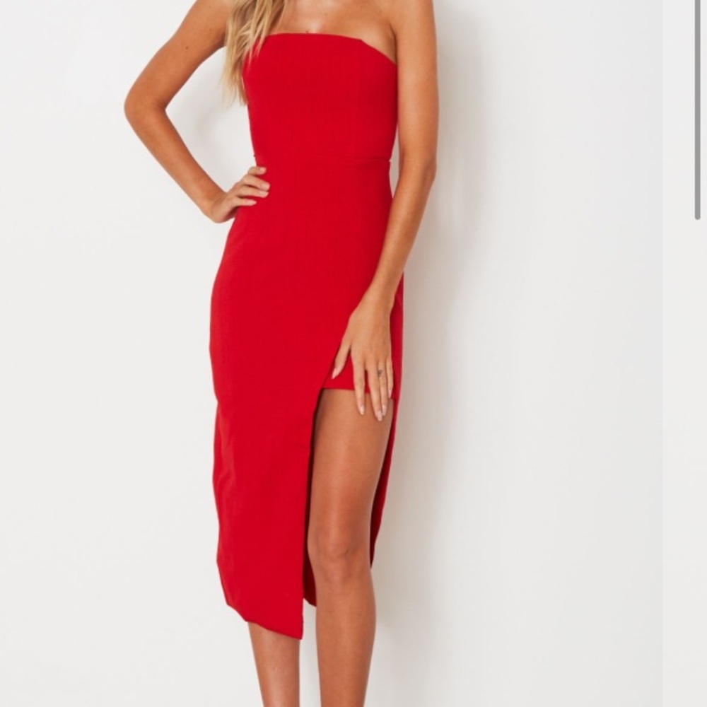 NEW never worn white fox boutique cocktail dress!