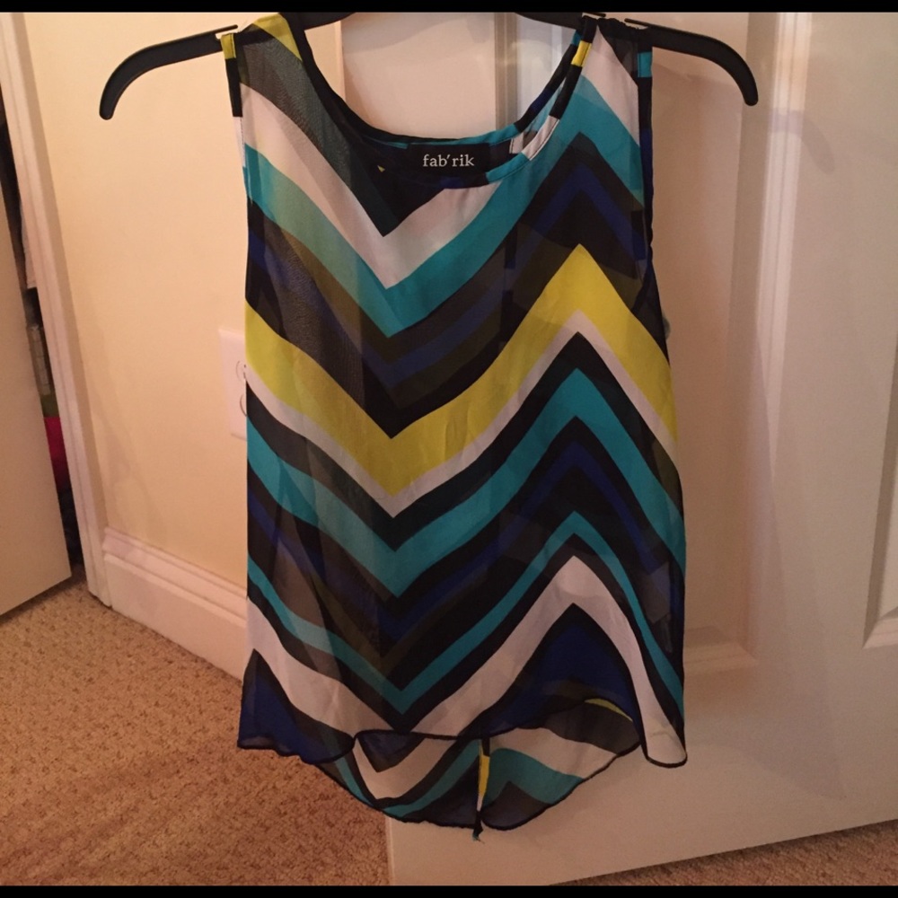 Fabrik chevron top