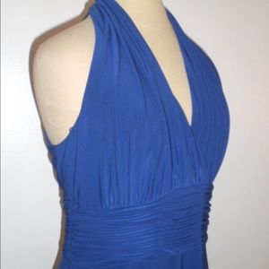 NWT gorgeous cobalt blue evening dress!! Size 16