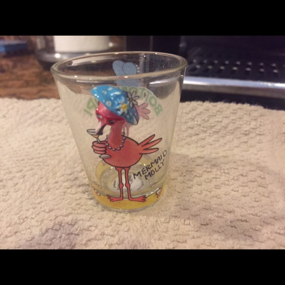 Flamingo Shotglass