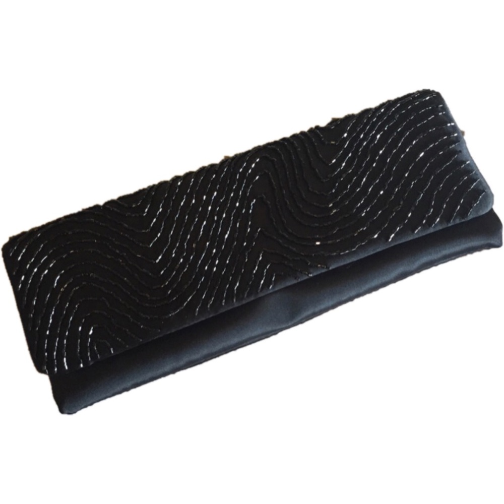 Black La Regale Clutch - Picture 1 of 5
