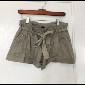 Olive shorts