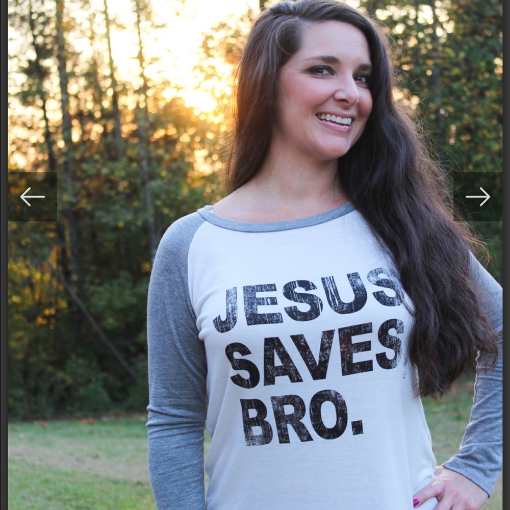 Jesus Saves shirt