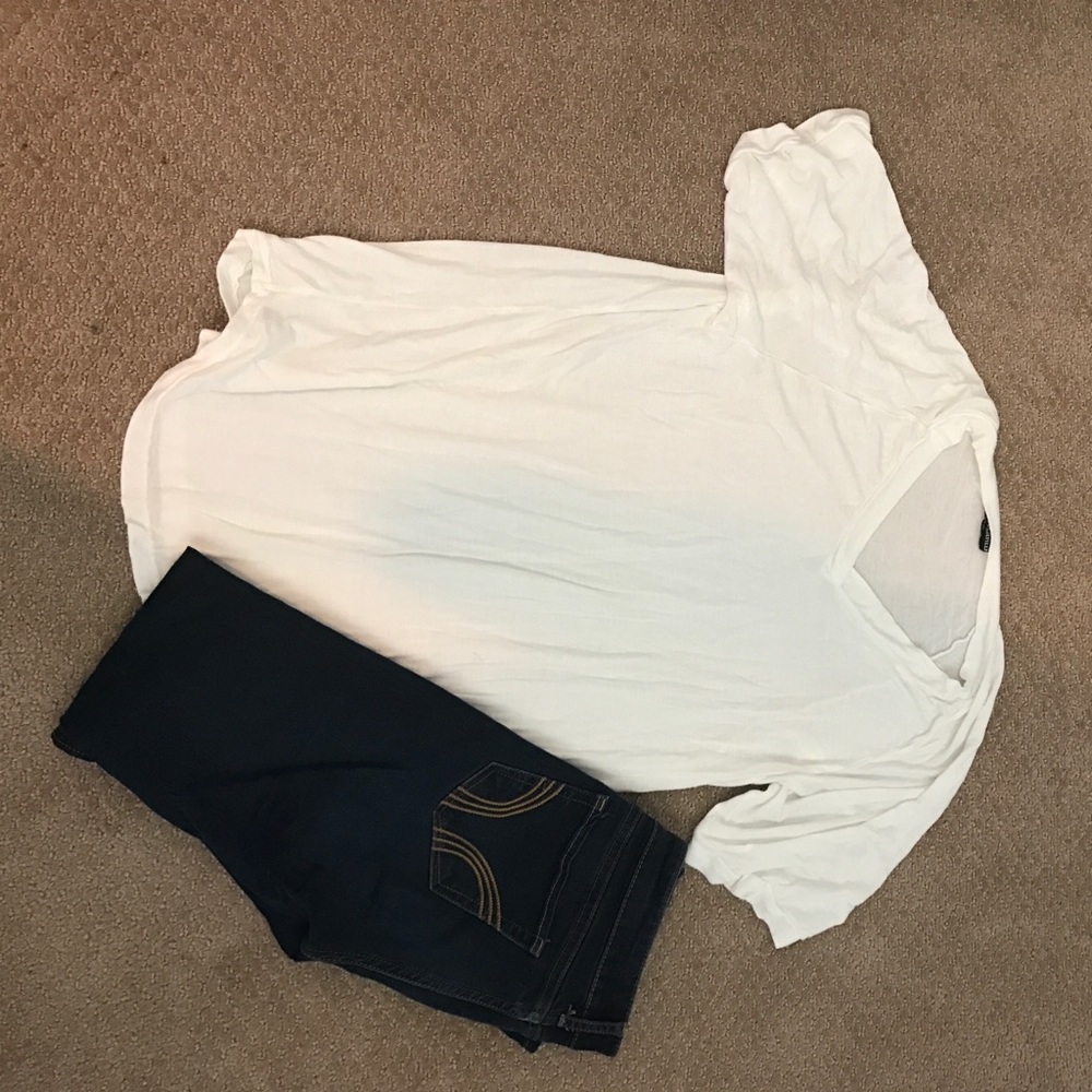 Brandy Melville white t shirt