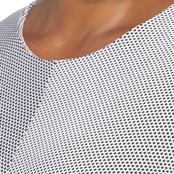 Michael Kors Plus Digital Texture Jacquard Dress - Picture 4 of 4