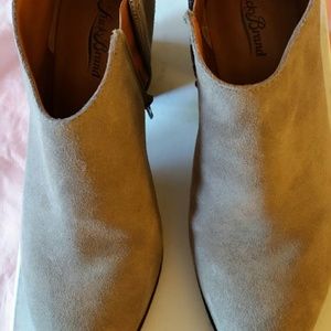 Lucky brand taupe boots